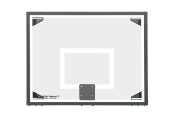 Gared 42” x 54” Side Court Recreational Glass Basketball Backboard 3050RG