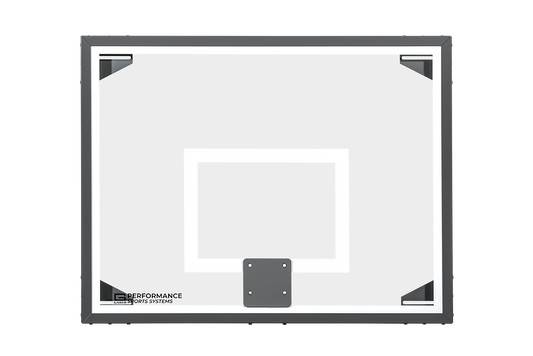 Gared 42” x 54” Side Court Recreational Glass Basketball Backboard 3050RG Gared