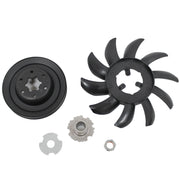Newstripe Transaxle Pulley & Fan (New/Rev B) for NewRider 1700 HPA Newstripe