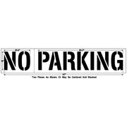 Newstripe NO PARKING Stencil Newstripe