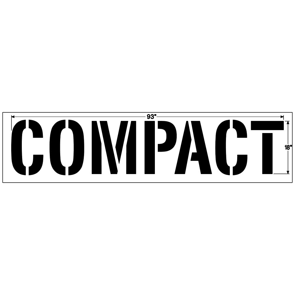 Newstripe COMPACT Stencil Newstripe