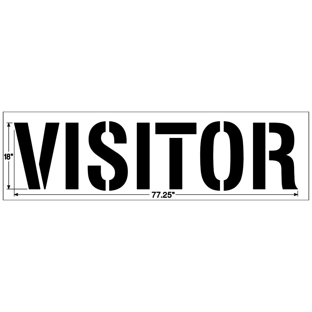 Newstripe VISITOR Stencil Newstripe