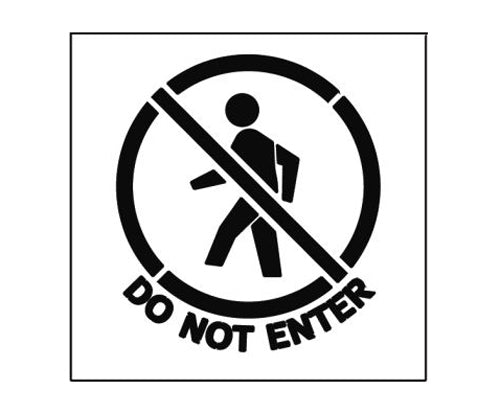 Newstripe DO NOT ENTER Stencil Newstripe
