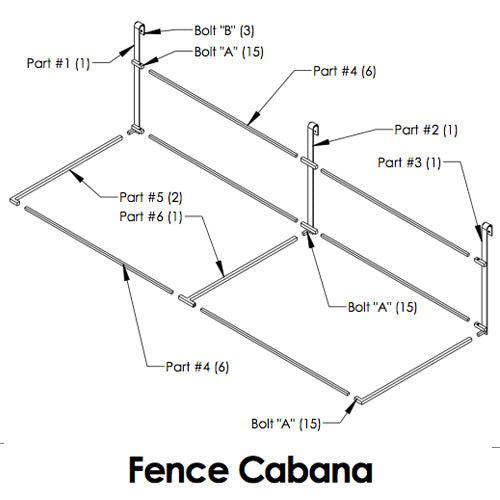 Douglas Fence Cabana Douglas