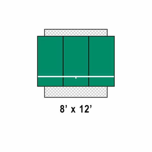 Douglas Bakko Backboard, Economy Flat Series Douglas