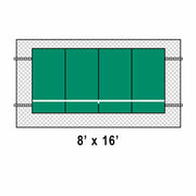 Douglas Bakko Backboard, Economy Flat Series Douglas