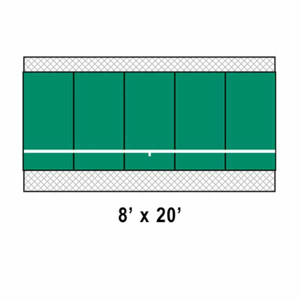Douglas Bakko Backboard, Economy Flat Series Douglas