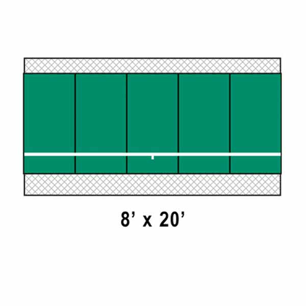 Douglas Bakko Backboard, Slimline Flat Series Douglas