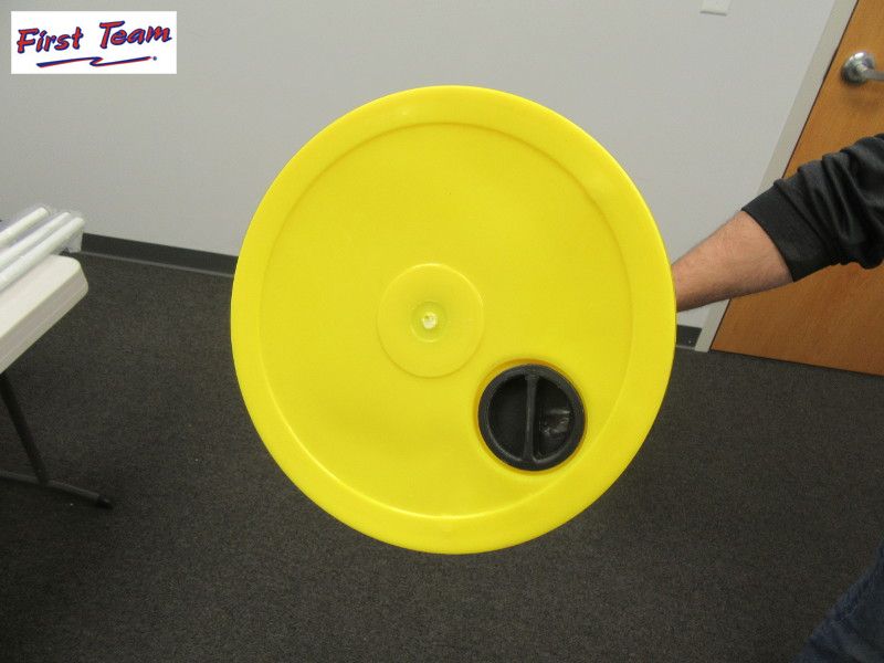 First Team FT4025TF Official Soccer Corner Flags with Weighted Base First Team