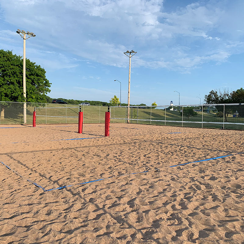 Douglas Outdoor Volleyball Boundary Lines 1” Blue Webbing Douglas