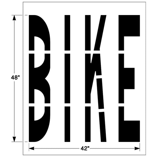 Newstripe Federal BIKE Stencil Newstripe