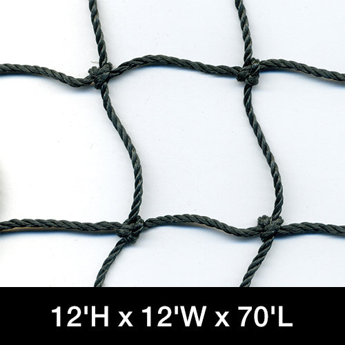 Douglas® #42 Knotted Twisted HDPE Batting Tunnel Nets Douglas