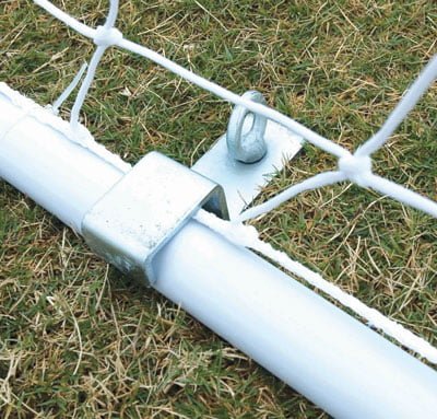 Douglas PRO Portable Soccer Goals, 4″ Round Aluminum, Official Size with 4mm Nets Douglas