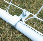 Douglas PRO Portable Soccer Goals, 4″ Round Aluminum, Official Size with 4mm Nets Douglas