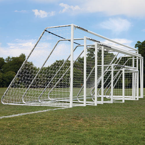 Douglas CLUB Portable Soccer Goals, 3" Round Aluminum Douglas