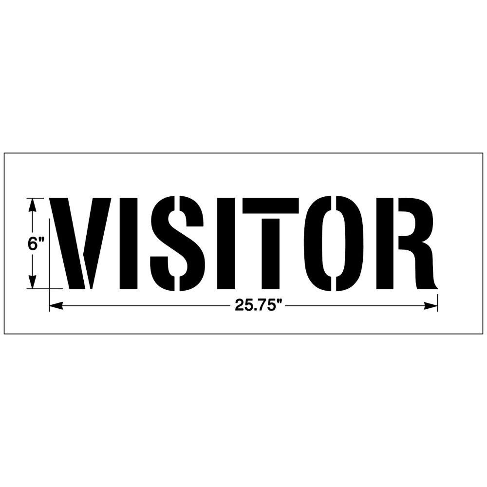 Newstripe VISITOR Stencil Newstripe