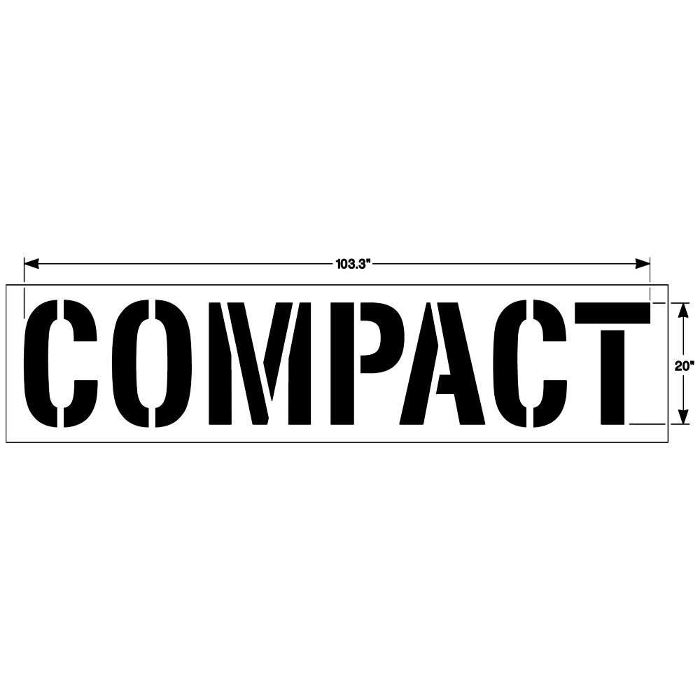 Newstripe COMPACT Stencil Newstripe