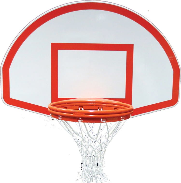 Douglas FAL Fan Shaped Aluminum Backboard, 36.5″ x 54″ Douglas