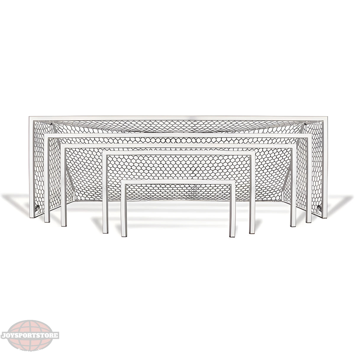 First Team Golden Goal 44 Square Aluminum Portable Soccer Goals (Pair) - JoySportStore