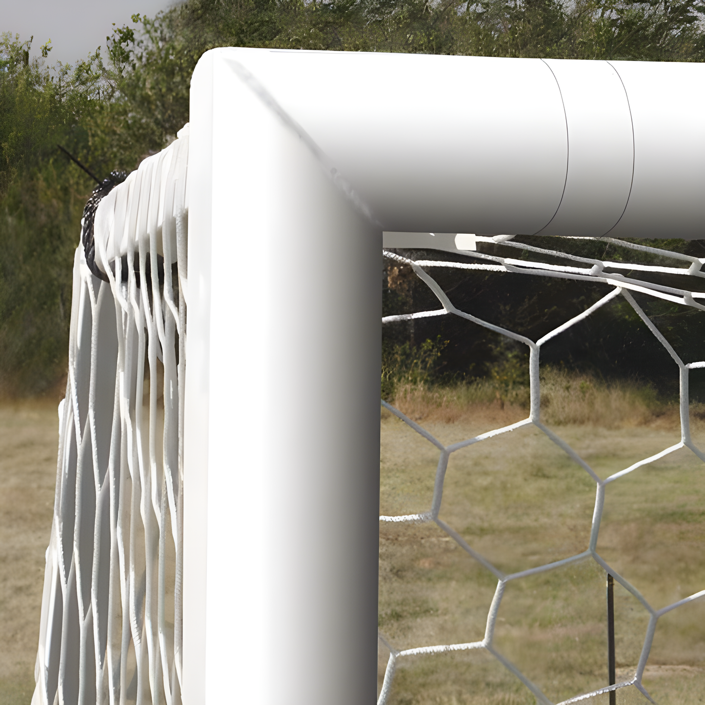 First Team World Class 40 Round Aluminum Portable Soccer Goals (Pair)