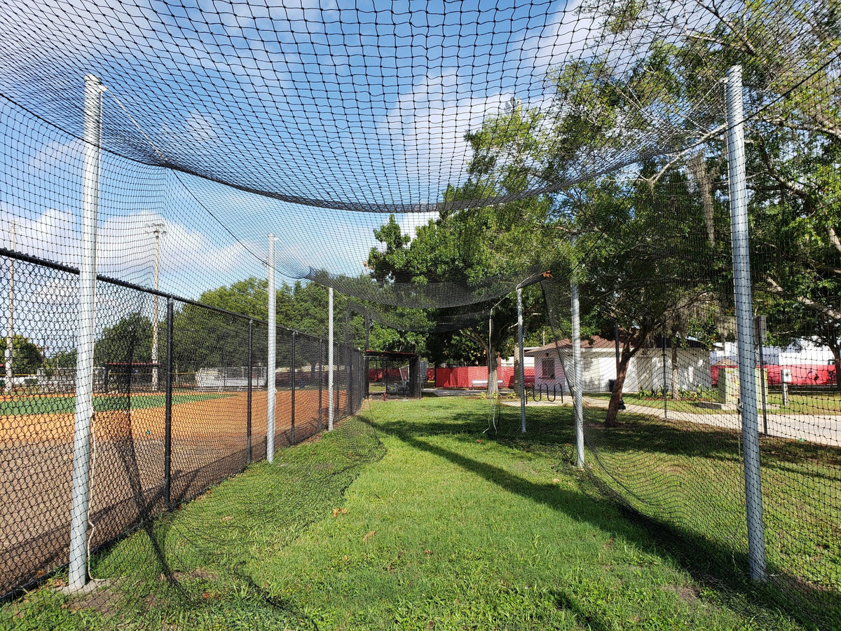 Gared Outdoor 3-1/2″ O.D. Steel Batting Cage, 70′ Gared