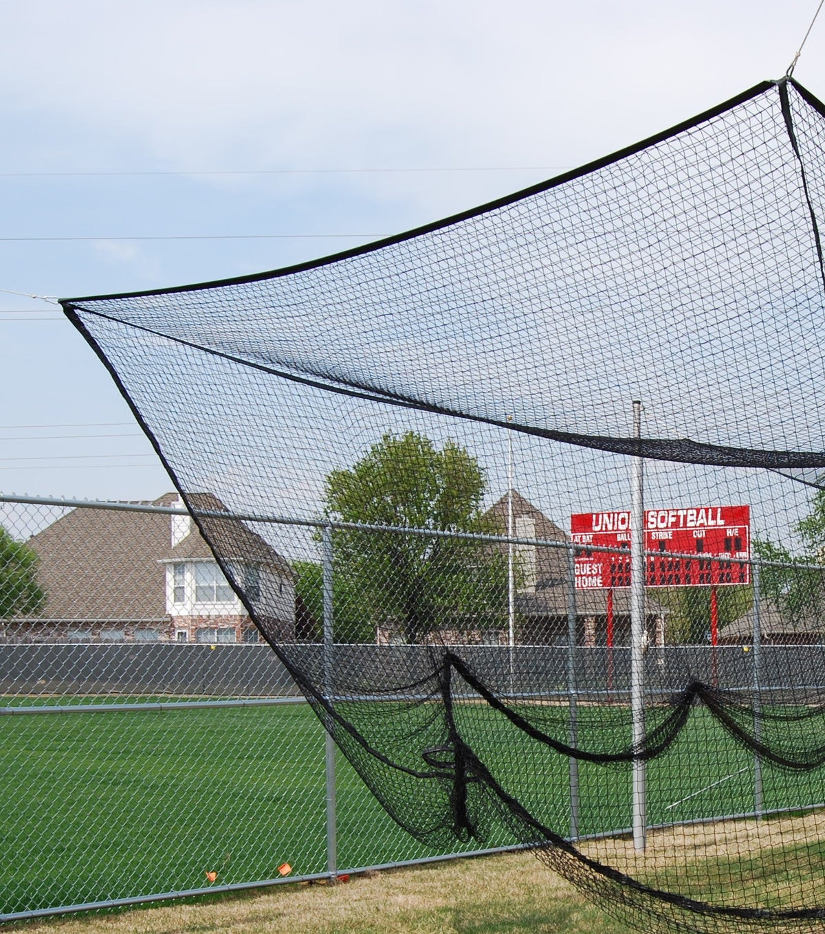 Gared Outdoor Multi-Sport Cage Net, 3/4″ Square Mesh Gared