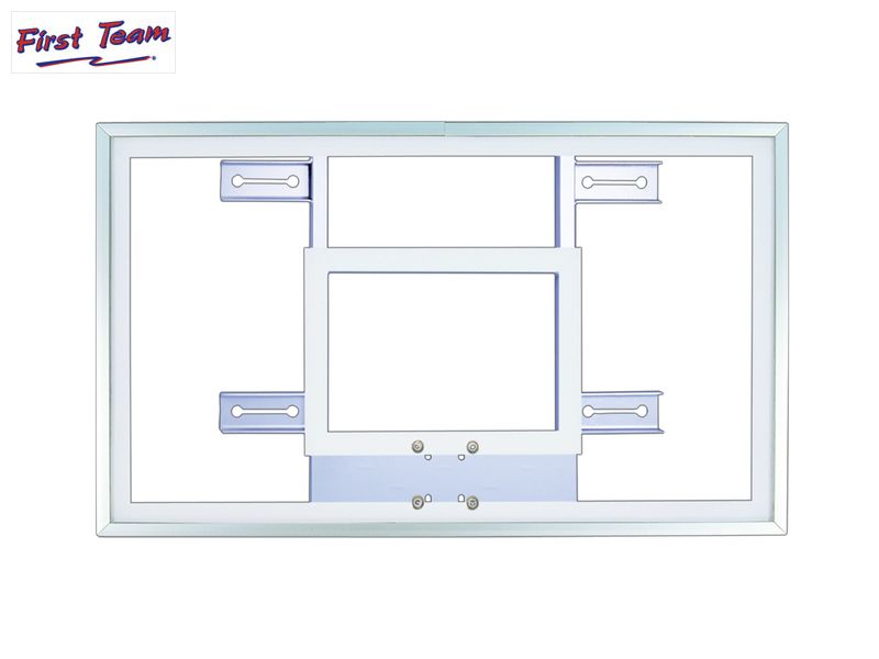 First Team FT230H Gymnasium Glass Basketball Backboard First Team