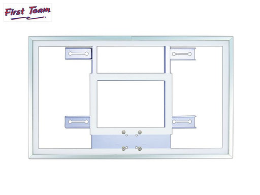 First Team FT230H Gymnasium Glass Basketball Backboard First Team