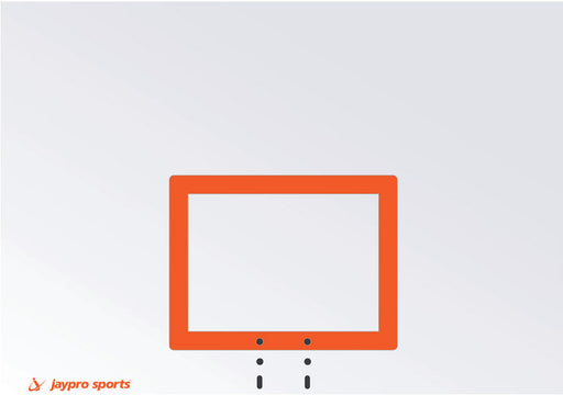 Jaypro Backboard - Steel - Rectangle - (60 in. H x 42 in. W) Jaypro