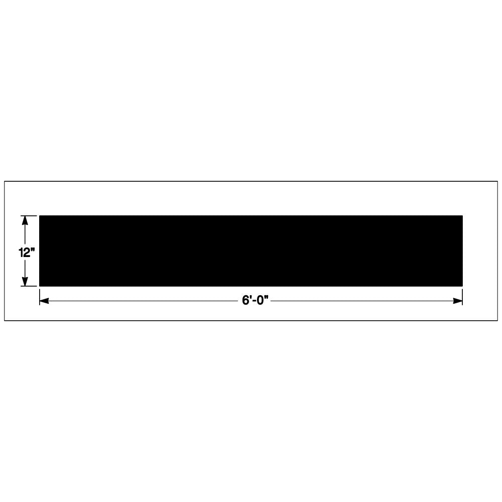 Newstripe Stop Bar Stencil Newstripe