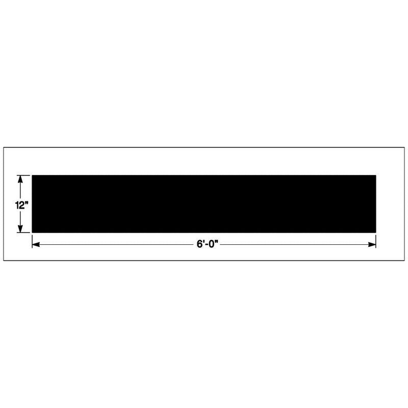 Newstripe Stop Bar Stencil Newstripe