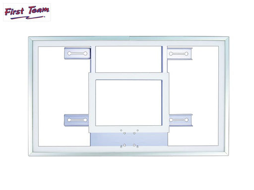 First Team FT220H Gymnasium Acrylic Basketball Backboard First Team