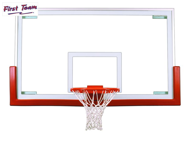 First Team FT234 Competition Glass Basketball Backboard First Team