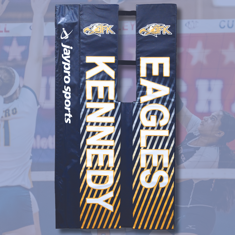 Jaypro Protective Pad for the Volleyball Uprights with Customized Graphics Jaypro