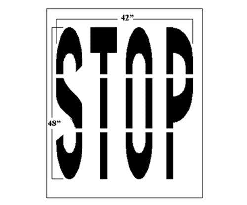 Newstripe Federal STOP Stencil Newstripe