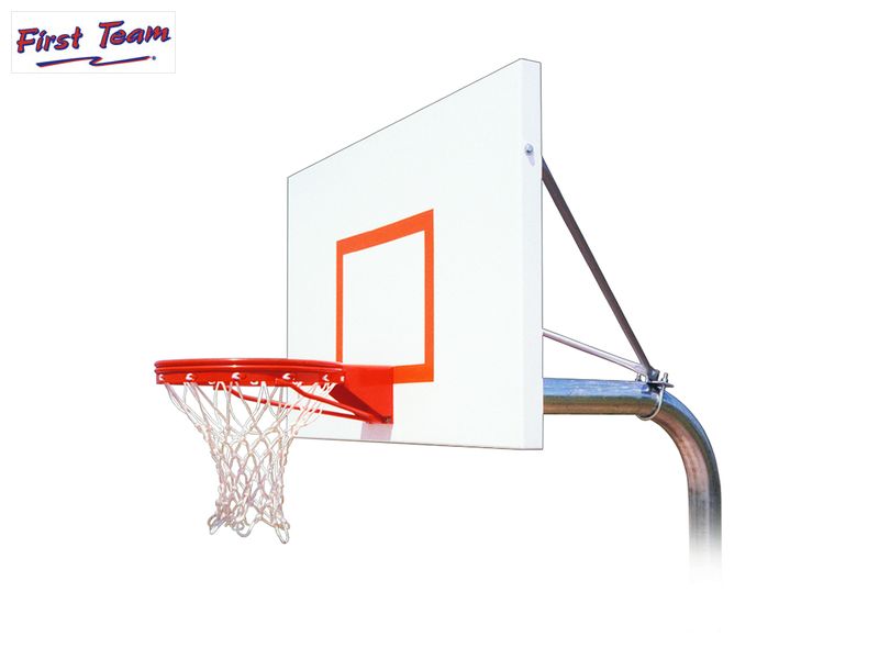First Team RuffNeck Endura Fixed Height Basketball Goal First Team