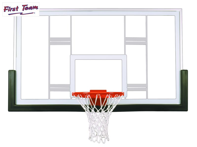 First Team FT239 Competition Glass Basketball Backboard First Team