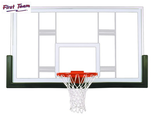 First Team FT239 Competition Glass Basketball Backboard First Team