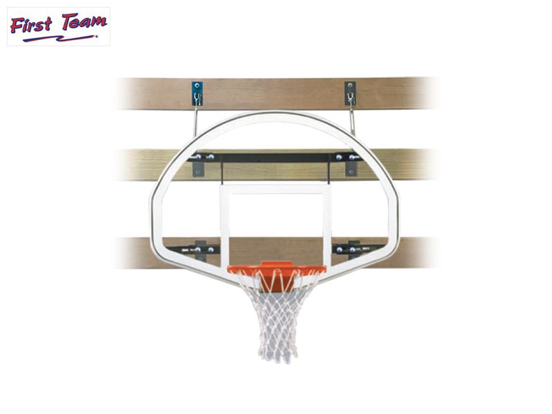 First Team SuperMount01 Advantage Wall Mount Basketball Goal First Team
