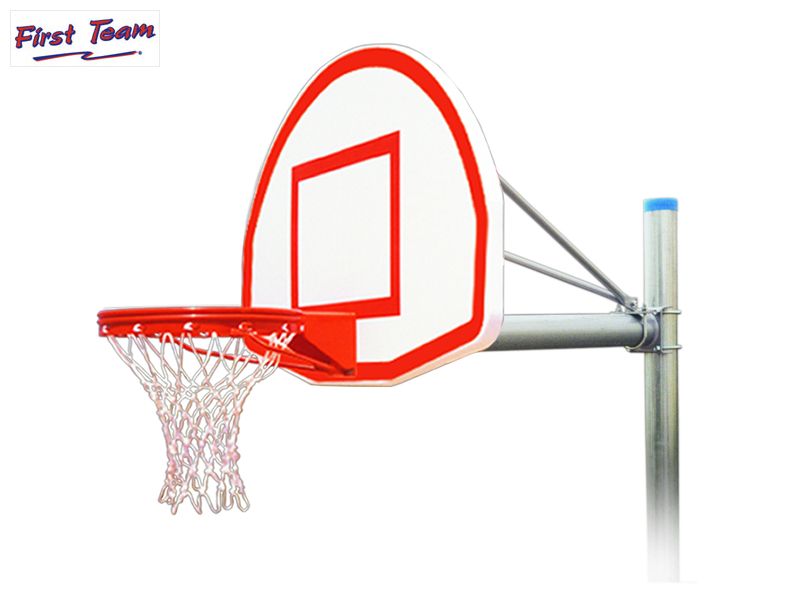 First Team Renegade Max Fixed Height Basketball Goal First Team