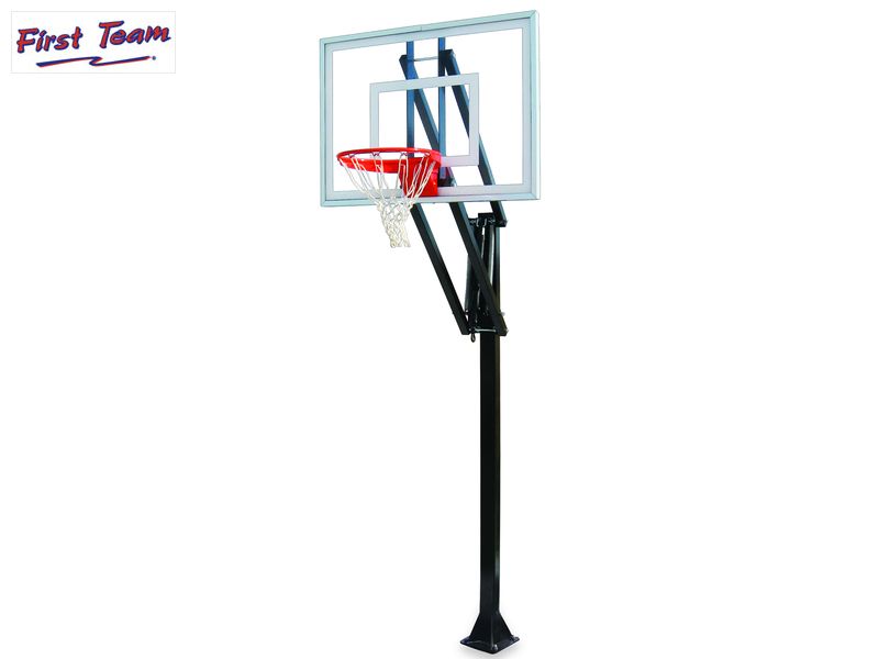 First Team Vector III BP In Ground Adjustable Basketball Goal First Team
