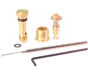 Newstripe Outlet Valve & Push Button Kit for Airless Stripers Newstripe