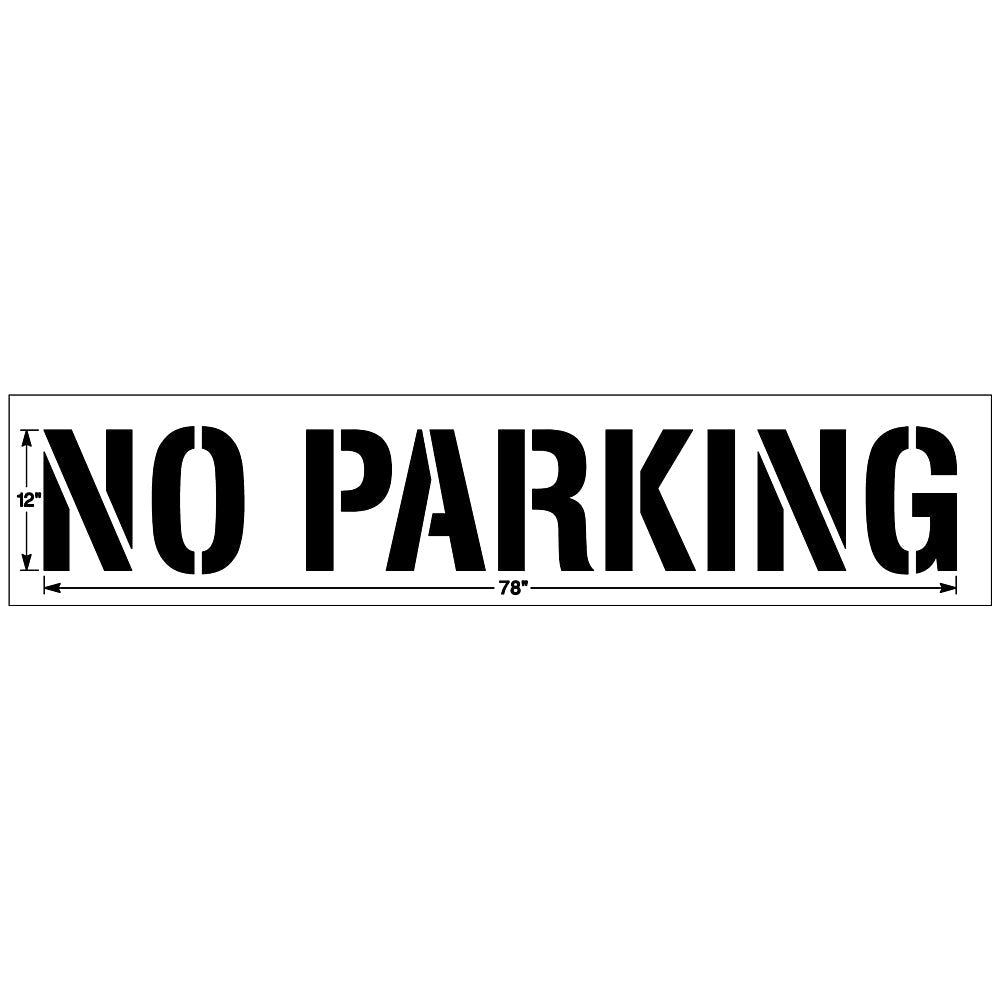 Newstripe Parking Lot Pro Stencil Kit Newstripe