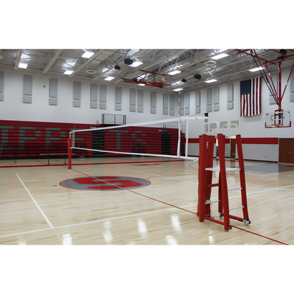 Gared Rallyline Scholastic 3-1/2" OD Telescopic Volleyball Hoop System