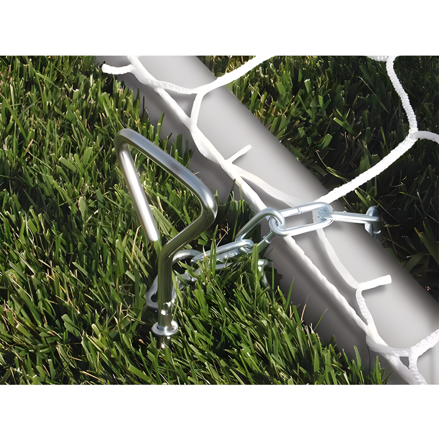 First Team World Class 40 Round Aluminum Portable Soccer Goals (Pair)