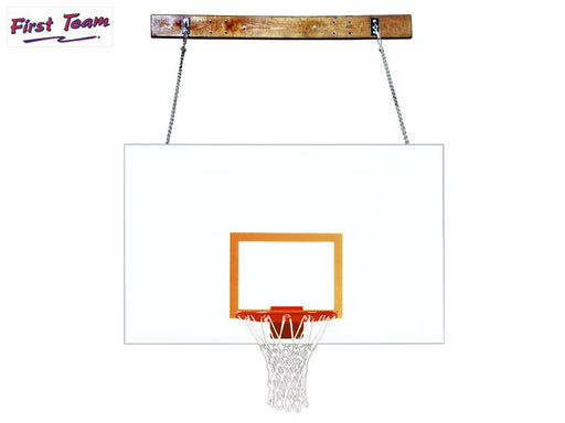 First Team FoldaMount 68 Magnum Folding Wall Mount Basketball Goal First Team