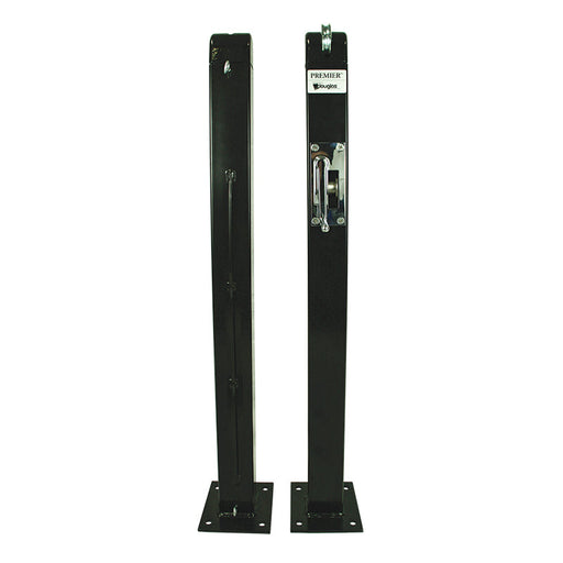 Douglas Premier Douglas® Square Surface Mount Tennis Net Posts Douglas