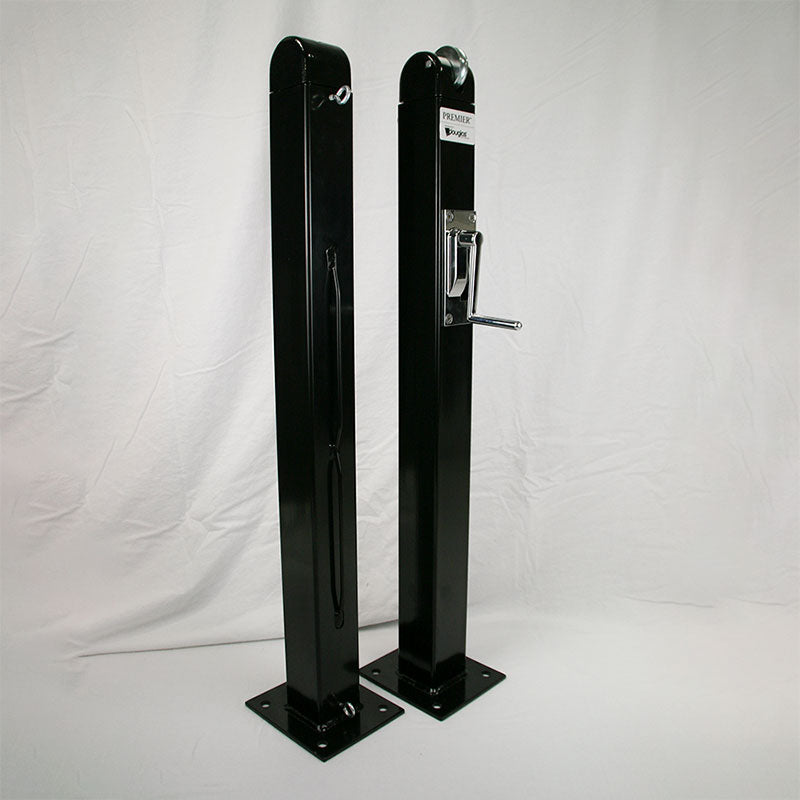 Douglas® Premier™ Square Surface Mount Pickleball Posts Douglas