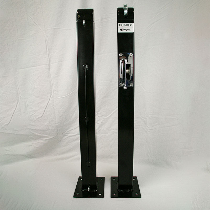 Douglas® Premier™ Square Surface Mount Pickleball Posts Douglas