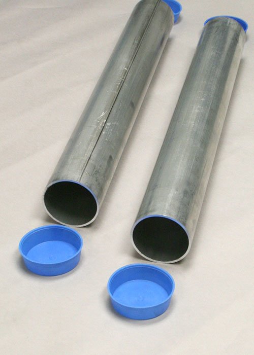 Douglas GS-24RD/AL Aluminum Ground Sleeves 24″ Long for 2-7/8″ OD Posts Douglas